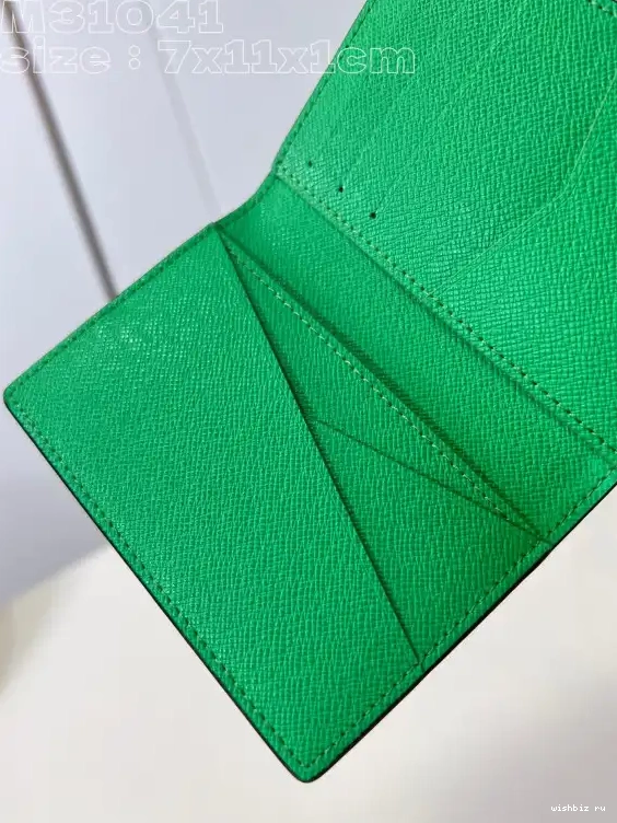 WIS LOUIS Organizer-7.5*11.1*1 VUITTON cm Pocket 0412